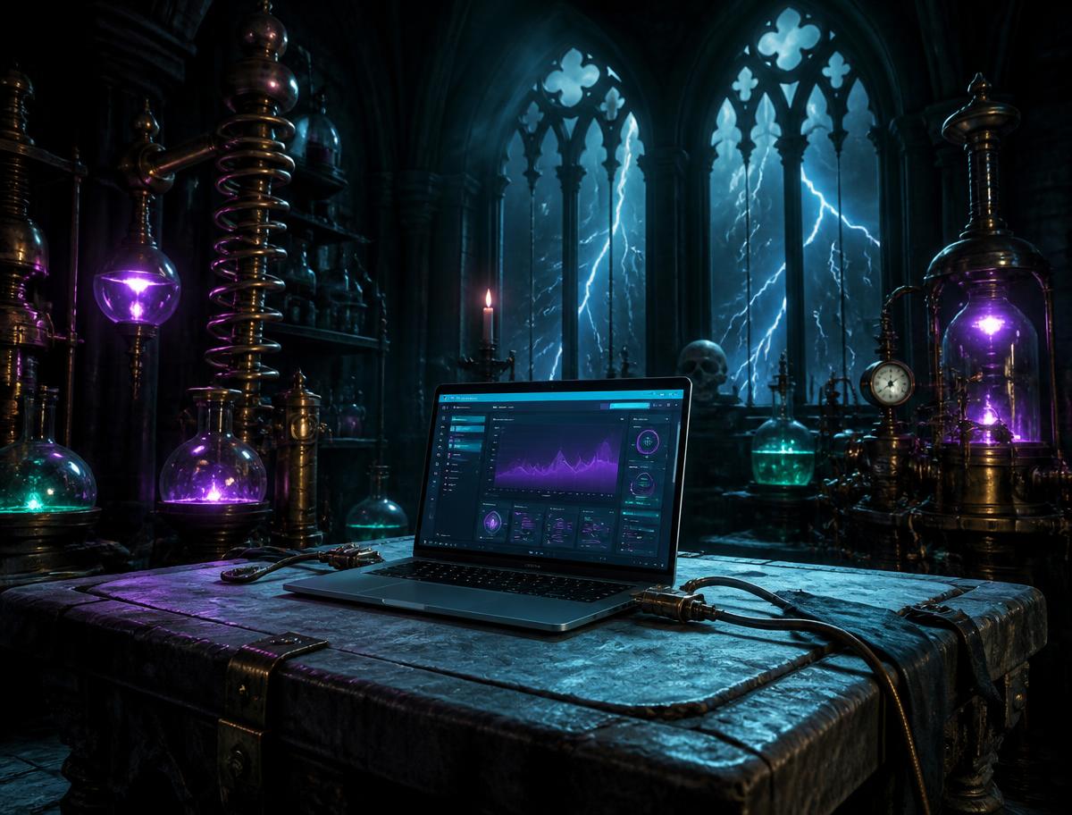 The FrankenApp lab bolting parts into a working web app in a browser