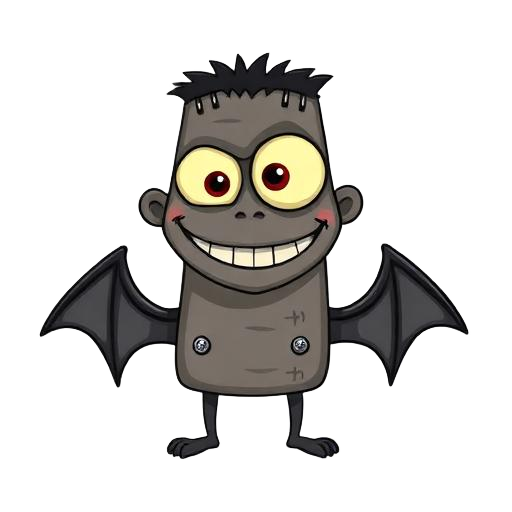 Base44 code block with bat wings